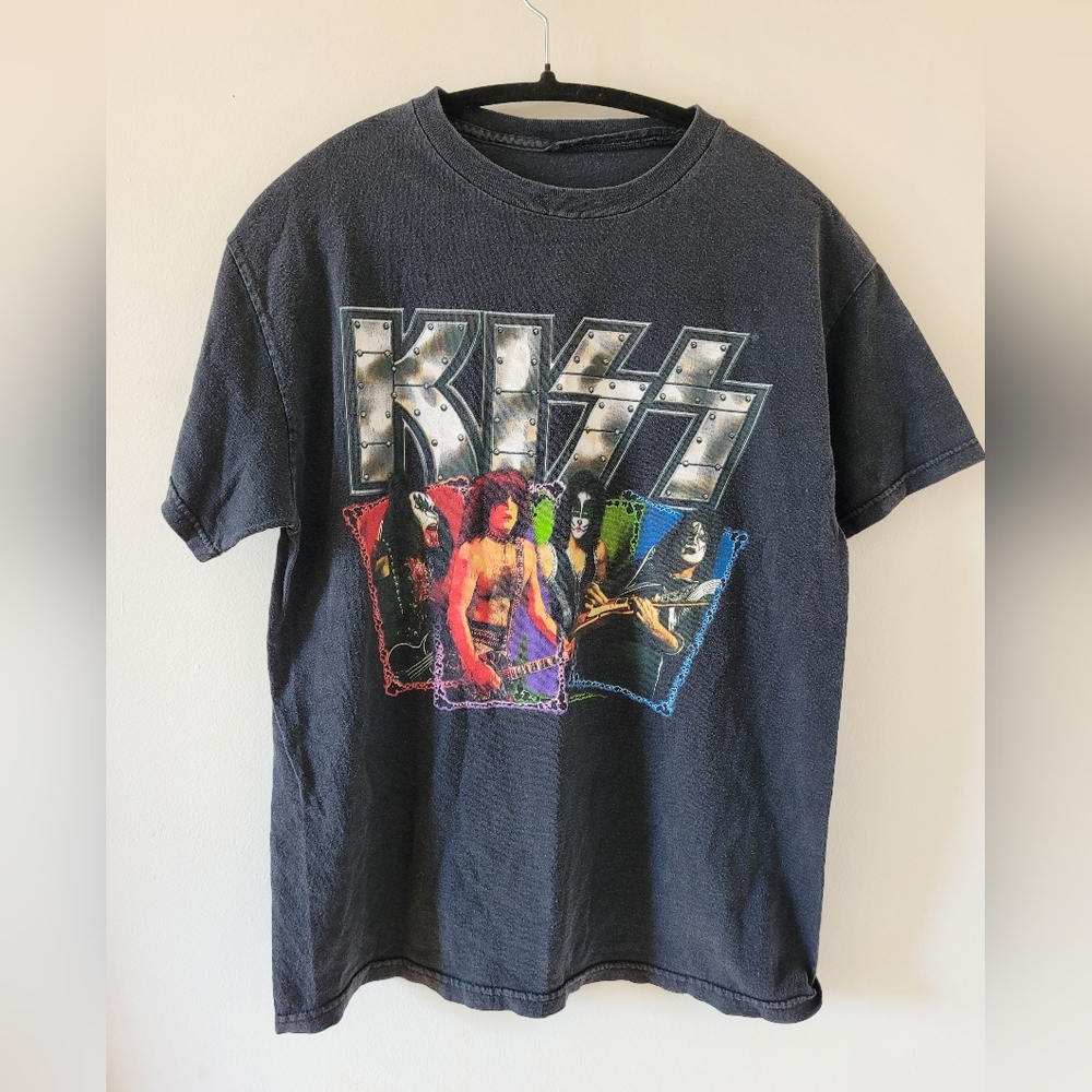 Kiss Rock the nation vintage tshirt - M